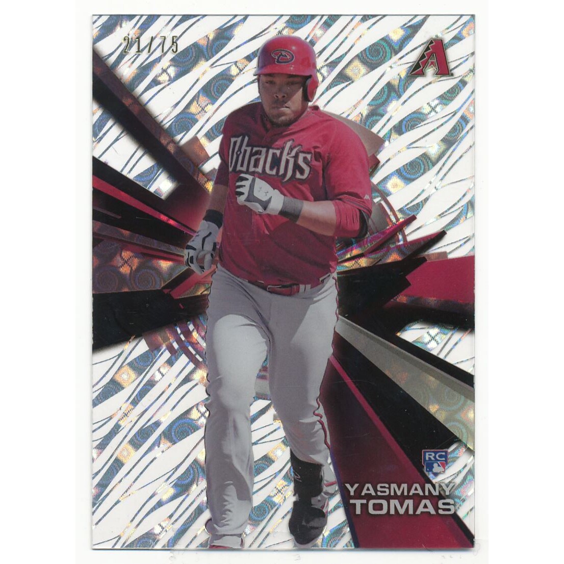2015 Topps High Tek Tidal Diffractor #HTYT Yasmany Tomas. rookie card picture