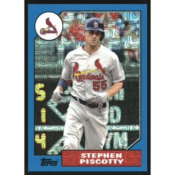 2017 Topps '87 Topps Silver Pack Chrome Blue #87SP Stephen Piscotty S2/115