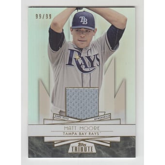 2014 Topps Tribute Forever Young Relics #FYRMMO Matt Moore