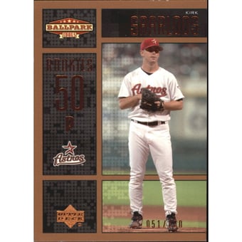 2002 Upper Deck Ballpark Idols Bronze #204 Kirk Saarloos ROO