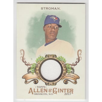2017 Topps Allen and Ginter Relics #FSRBMST Marcus Stroman B