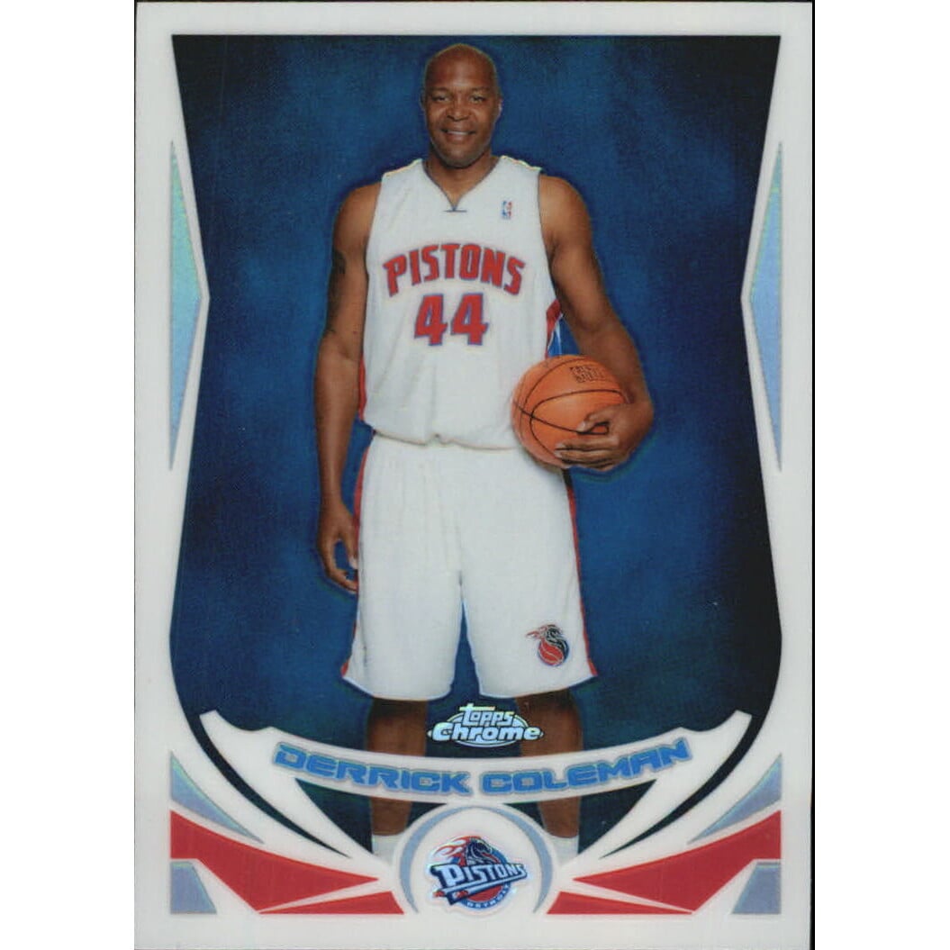2004-05 Topps Chrome Refractors #129 Derrick Coleman. rookie card picture