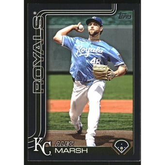 2025 Topps Black #607 Alec Marsh