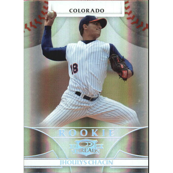 2008 Donruss Threads Century Proof Silver #114 Jhoulys Chacin