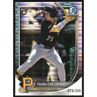2025 Bowman Chrome Pulsar Refractors #86 Tsung-Che Cheng