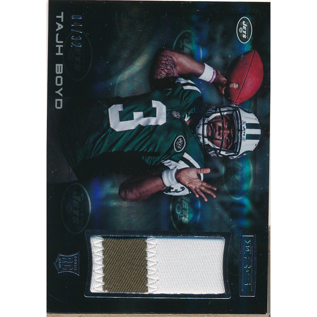 2014 Rookies and Stars Rookie Materials Longevity Team Logo #RMTB Tajh Boyd