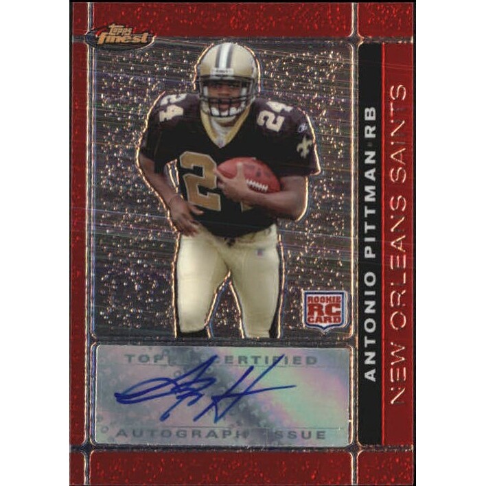 2007 Finest Rookie Autographs #120 Antonio Pittman E