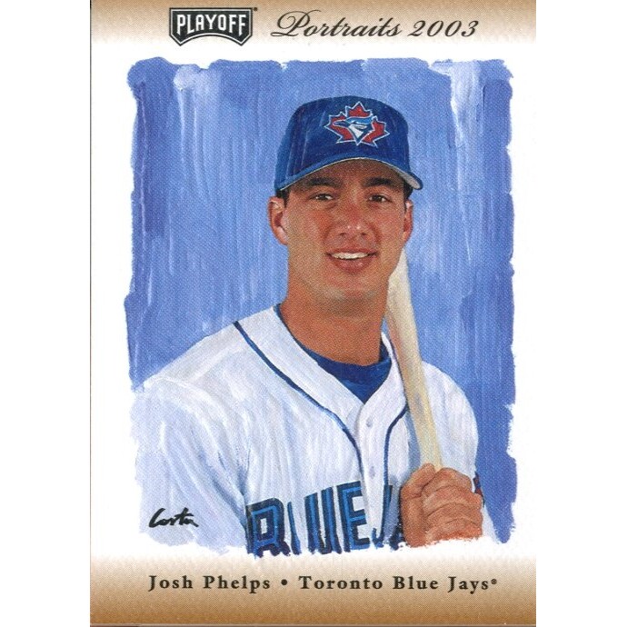 2003 Playoff Portraits Autographs Bronze #94 Josh Phelps/100