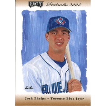 2003 Playoff Portraits Autographs Bronze #94 Josh Phelps/100