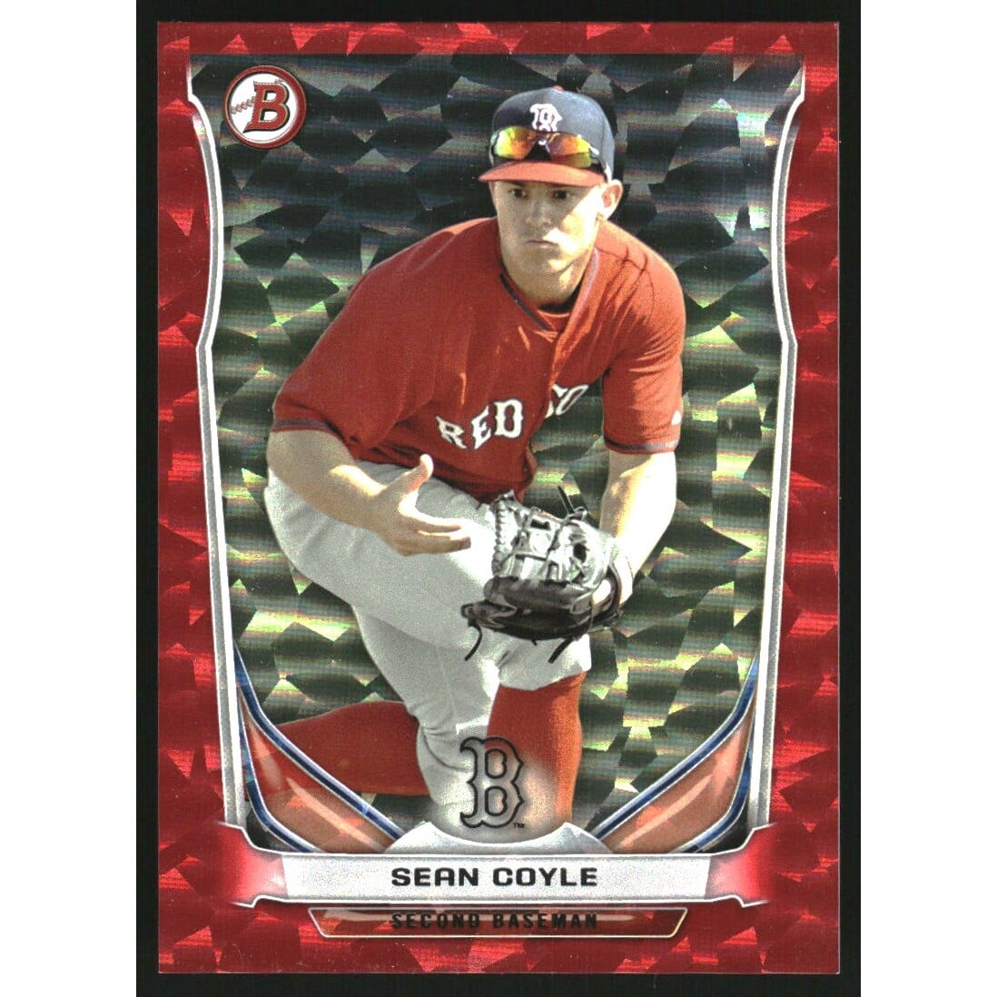 2014 Bowman Draft Top Prospects Red #TP67 Sean Coyle. rookie card picture