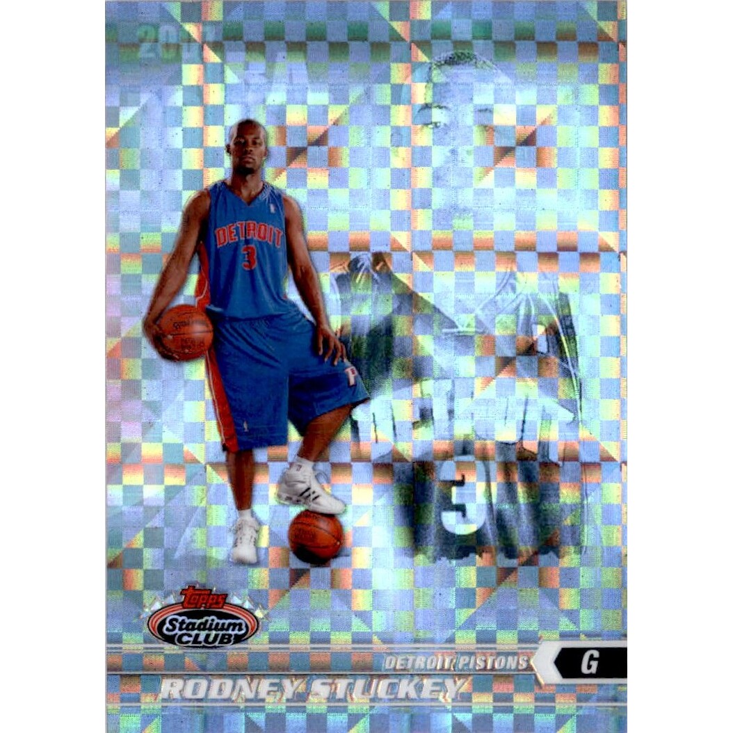 2007-08 Stadium Club Chrome Rookie X-Fractors #115 Rodney Stuckey