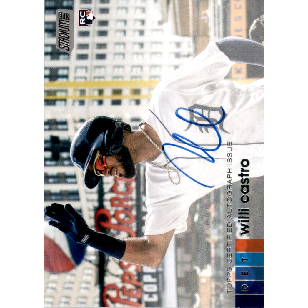 2020 Stadium Club Autographs #AWC Willi Castro
