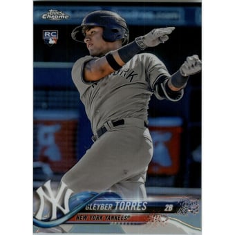 2018 Topps Chrome Refractors #31 Gleyber Torres