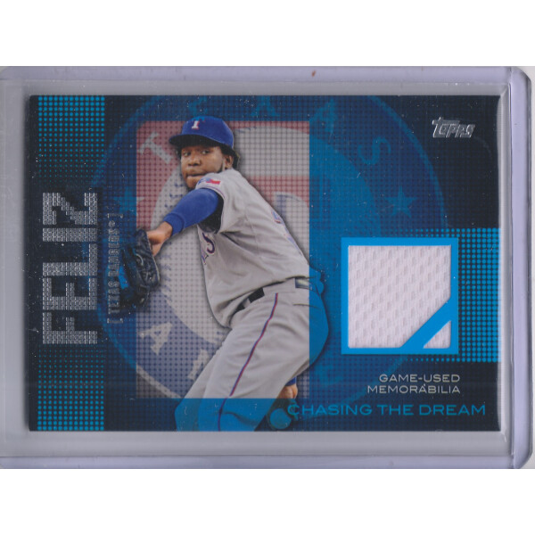 2013 Topps Chasing The Dream Relics #NF Neftali Feliz. rookie card picture