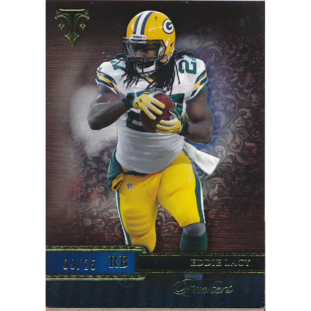 2014 Topps Triple Threads Sapphire #43 Eddie Lacy. rookie card picture
