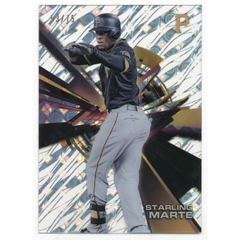 2015 Topps High Tek Tidal Diffractor #HTSME Starling Marte