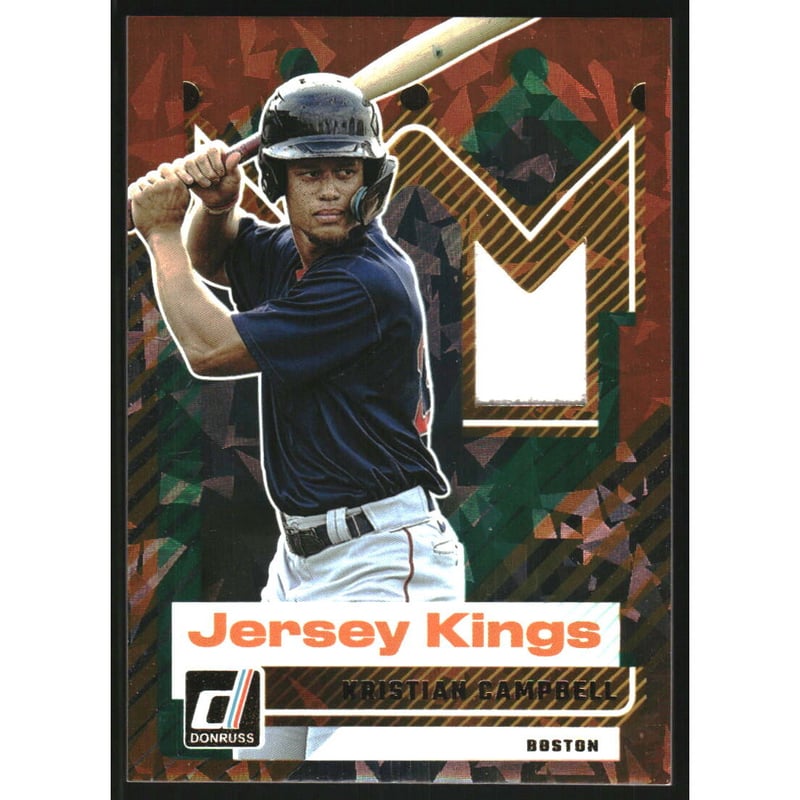 2025 Donruss Jersey Kings Orange Ice #17 Kristian Campbell
