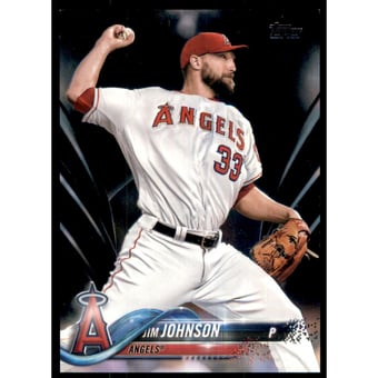 2018 Topps Black #520 Jim Johnson