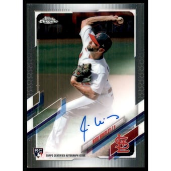 2021 Topps Chrome Rookie Autographs #RAKW Kodi Whitley