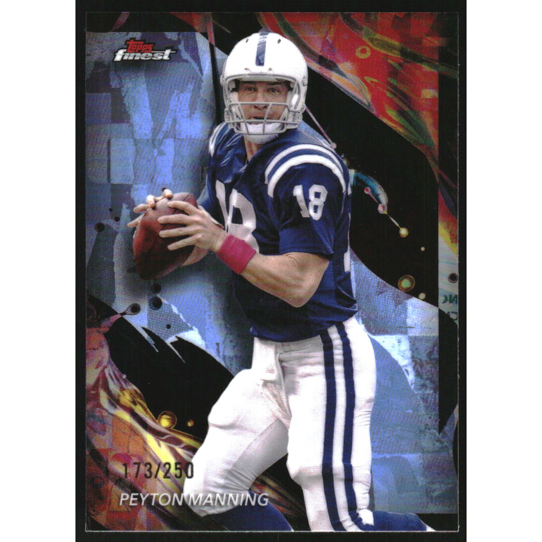 2024 Finest Sky Blue Refractors #124 Peyton Manning 2024 Finest Sky Blue Refractors #124 Peyton Manning