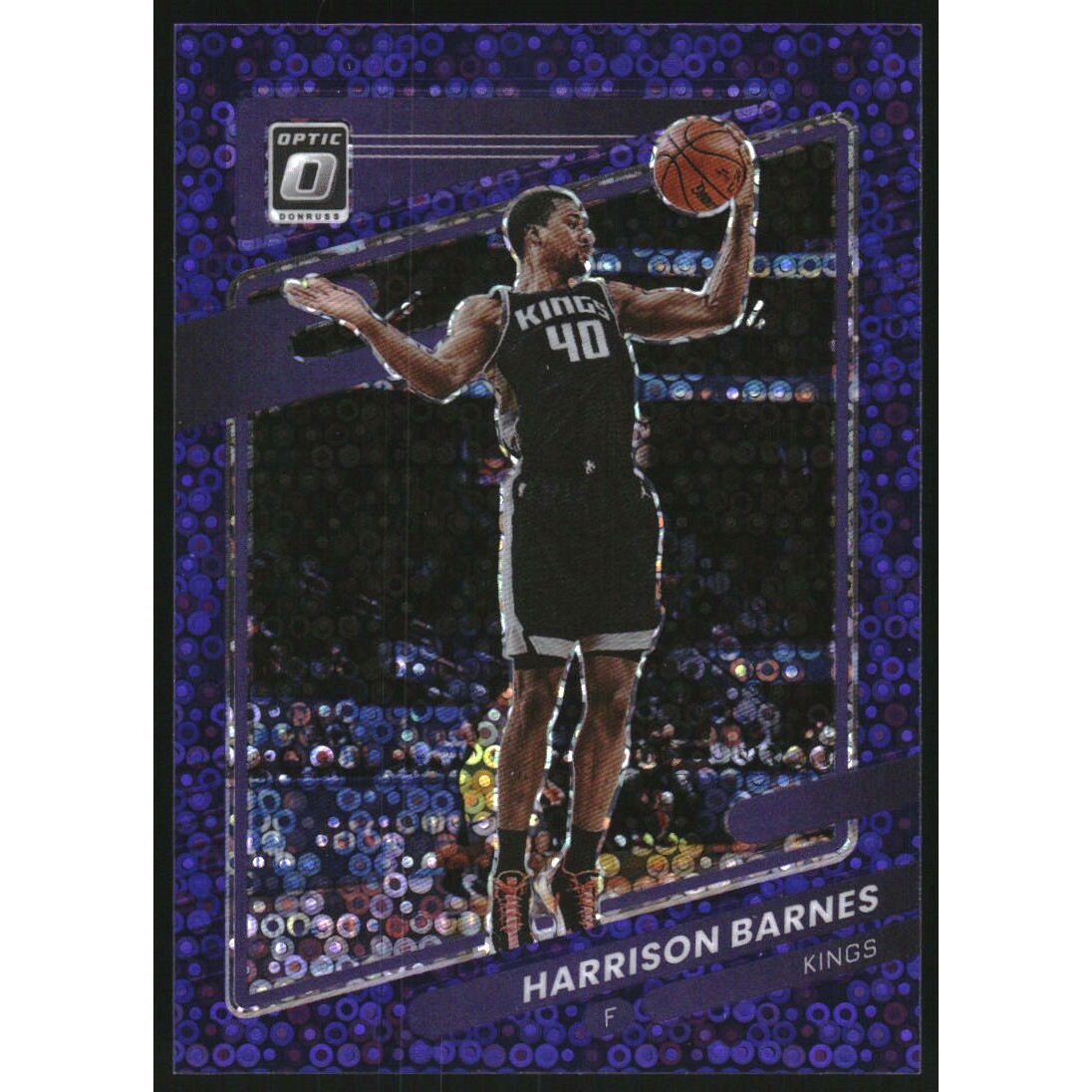 2021-22 Donruss Optic Fast Break Purple #111 Harrison Barnes