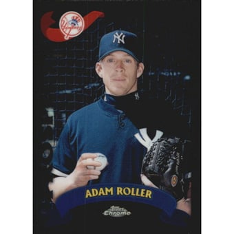 2002 Topps Chrome Traded Black Refractors #T160 Adam Roller