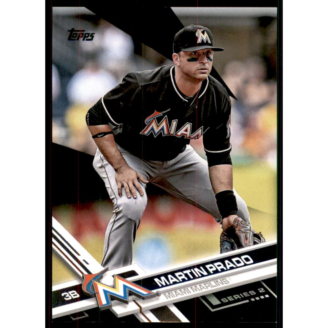 2017 Topps Black #674 Martin Prado