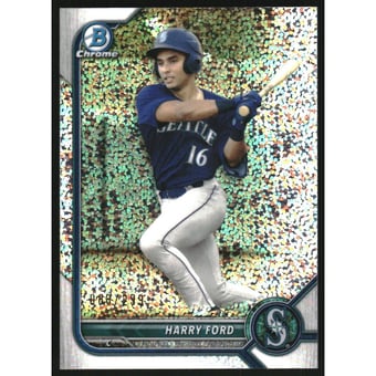 2022 Bowman Chrome Prospects Speckle Refractors #BCP78 Harry Ford