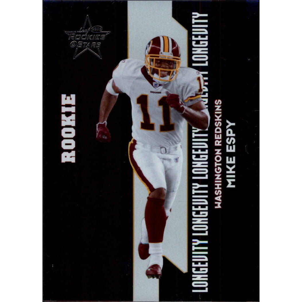 2006 Leaf Rookies and Stars Longevity Silver Parallel #159 Mike Espy