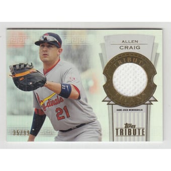 2014 Topps Tribute Tribute Titans Relics #TTRAC Allen Craig