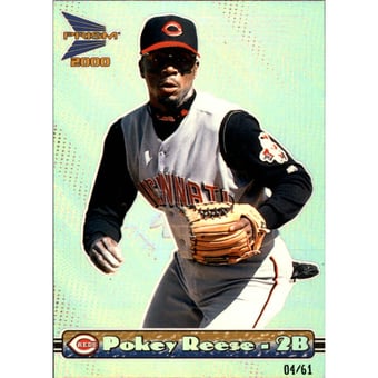 2000 Pacific Prism Premiere Date #39 Pokey Reese