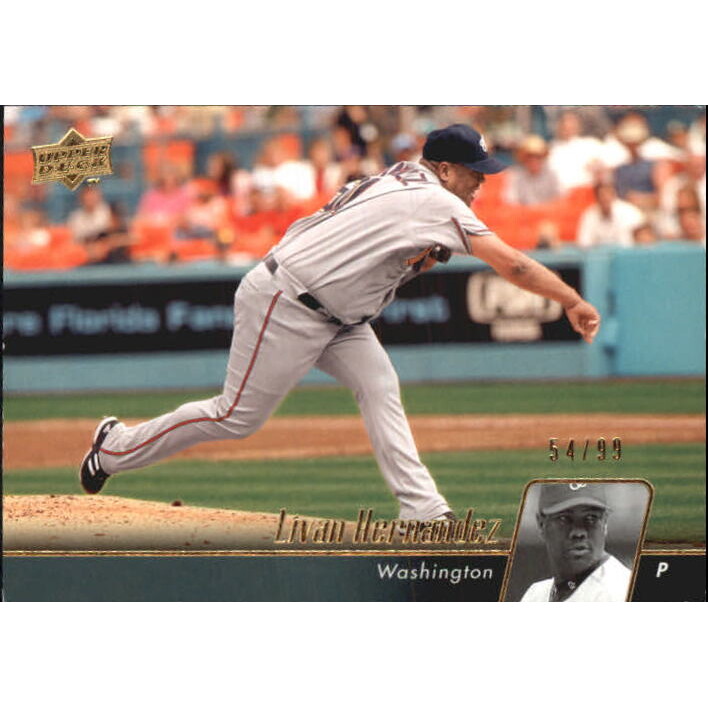 2010 Upper Deck Gold #533 Livan Hernandez. rookie card picture