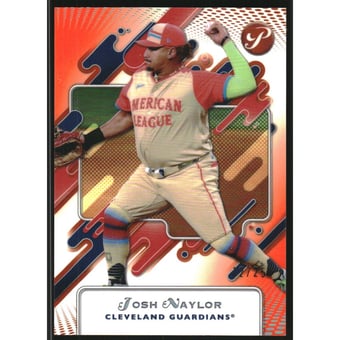 2025 Topps Pristine Orange Refractors #294 Josh Naylor