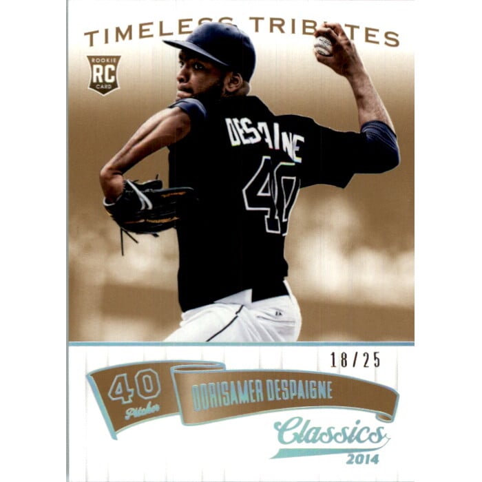 2014 Classics Timeless Tributes Gold #193 Odrisamer Despaigne
