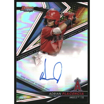 2022 Bowman's Best Best of '22 Autographs Refractors #B22AP Adrian Placencia
