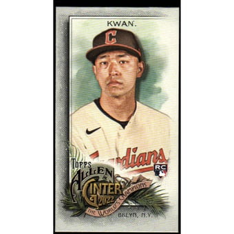 2022 Topps Allen and Ginter Mini #228 Steven Kwan