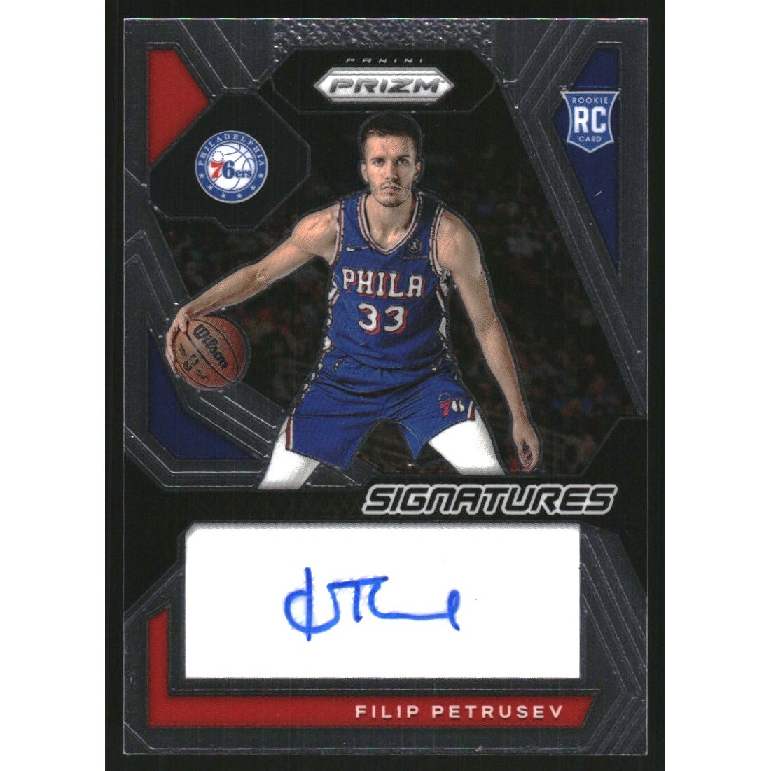 2023-24 Panini Prizm Rookie Signatures #2 Filip Petrusev