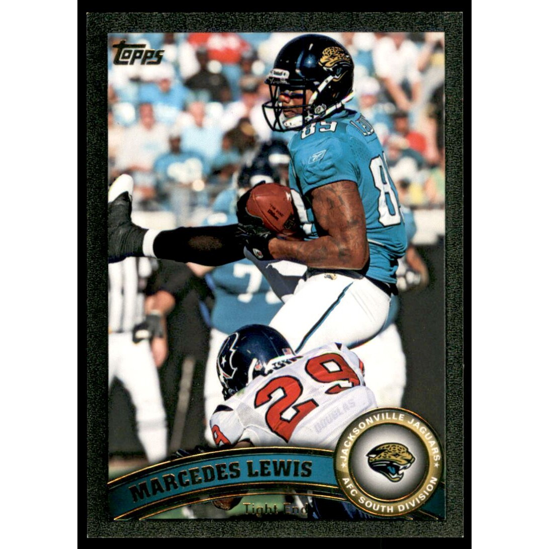 2011 Topps Black #245 Marcedes Lewis. rookie card picture