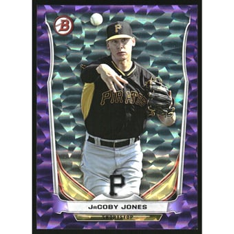 2014 Bowman Draft Top Prospects Purple Ice #TP50 JaCoby Jones