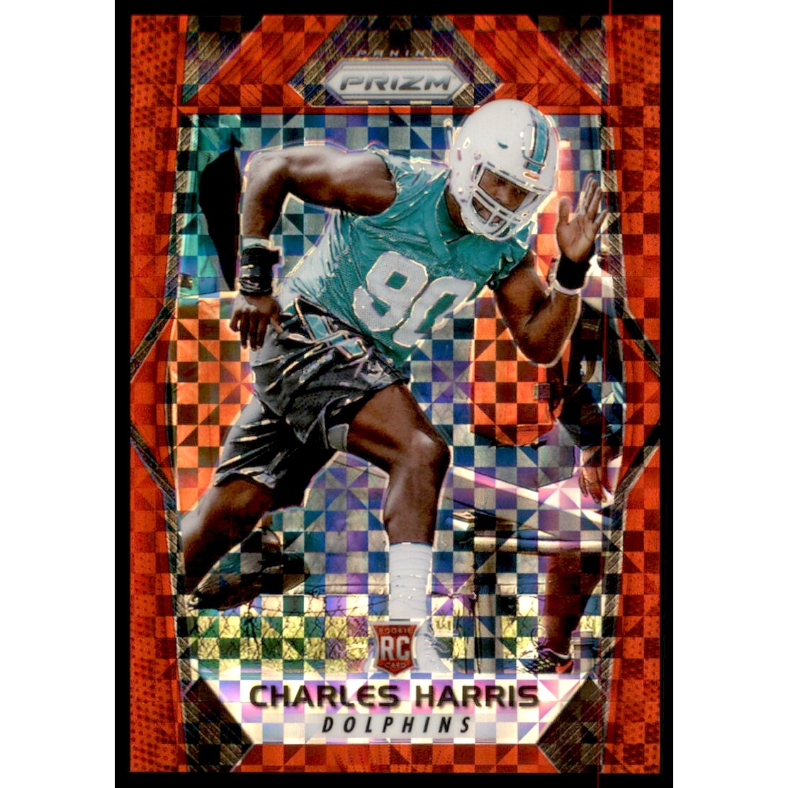 2017 Panini Prizm Prizms Red Power #254 Charles Harris