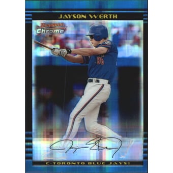 2002 Bowman Chrome X-Fractors #151 Jayson Werth