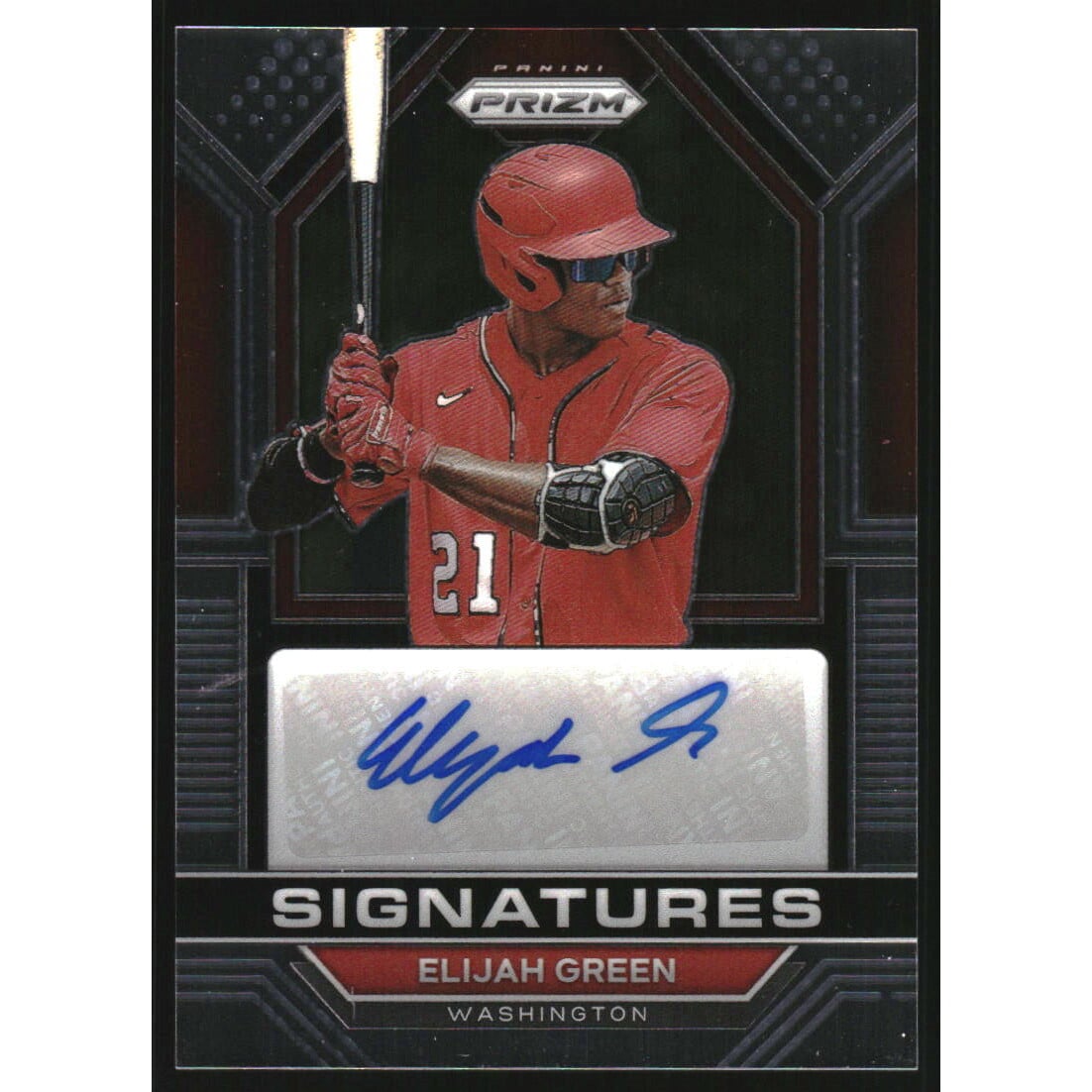 2023 Panini Prizm Signatures #13 Elijah Green
