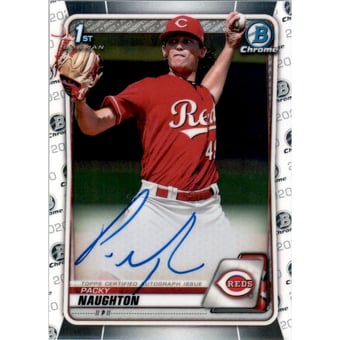 2020 Bowman Chrome Prospect Autographs #CPAPN Packy Naughton
