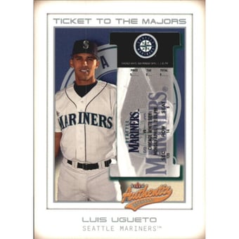2002 Fleer Authentix Front Row #169 Luis Ugueto TM