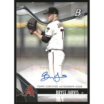 2021 Bowman Platinum Top Prospect Autographs #TOP100 Bryce Jarvis