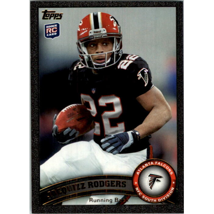 2011 Topps Black #72 Jacquizz Rodgers. rookie card picture