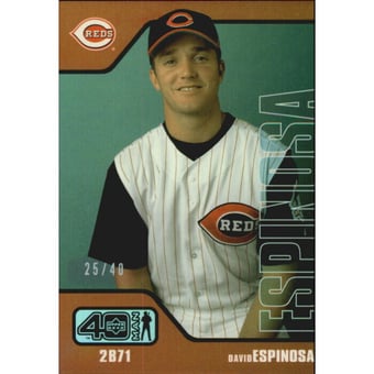 2002 Upper Deck 40-Man Electric Rainbow #981 David Espinosa