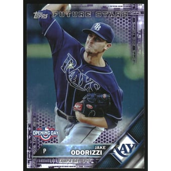 2016 Topps Opening Day Toys R Us Purple Foil #OD155 Jake Odorizzi