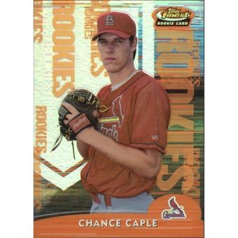 2000 Finest Refractors #114 Chance Caple