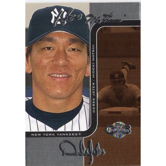 2006 Topps Co-Signers Changing Faces Silver Bronze #55C Hideki Matsui/Derek Jeter